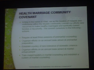 MANA's great achievement
the Healthy Marriage Community Covenant