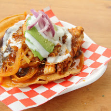 Chicken & Black Bean Tostados