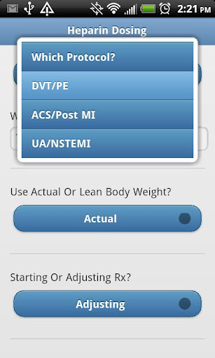 Heparin Dosing