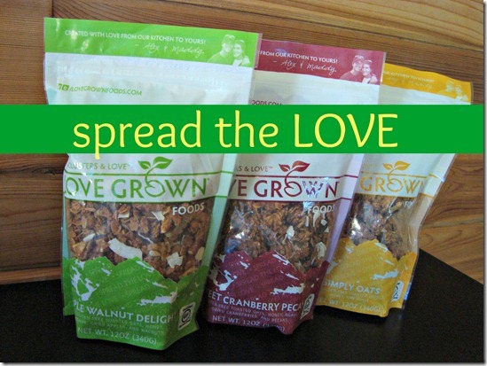 Love Grown Granola Giveaway