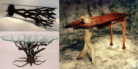 Unique and Creative Tree Table Designs