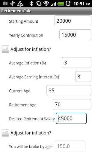 【免費生活App】Retirement Calculator-APP點子