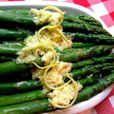 Asparagus With Lemon and Parmesan Butter