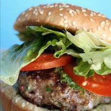 Pepper Jack Cheeseburgers With Jalapeño-Cumin Sauce