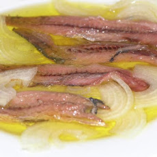 Dalmatian Salted Anchovy Salad