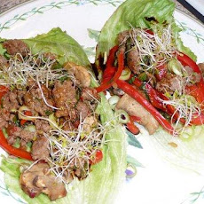 Moo Shu Beef Lettuce Cups - 4 Points