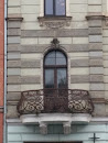 Balcony with Face Over It