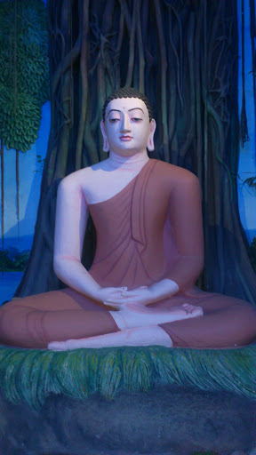 Budda Statue Sri Vijayarama Temple