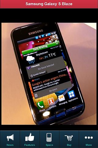 Samsung Galaxy S Blaze REVIEW