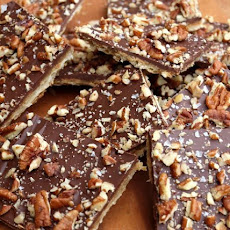 Chocolate Toffee Matzo Crack