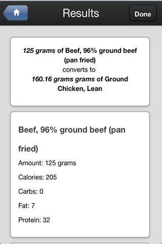 【免費健康App】Food Substitution Calculator-APP點子