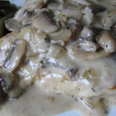 Smothered Chicken with Creamy Mushroom Gravy