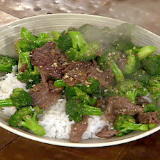 Stir-Fried Beef and Broccoli