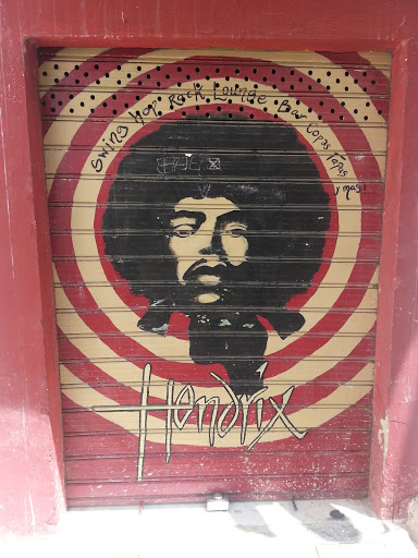 Jimmy Hendrix Graffiti