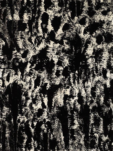 <strong>Lorca's Bones II (for RB)</strong>
<br />Oil on prepared paper
<br />50” x 38”
<br />2010