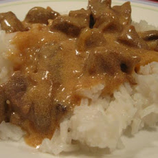 Ground Beef Stroganoff