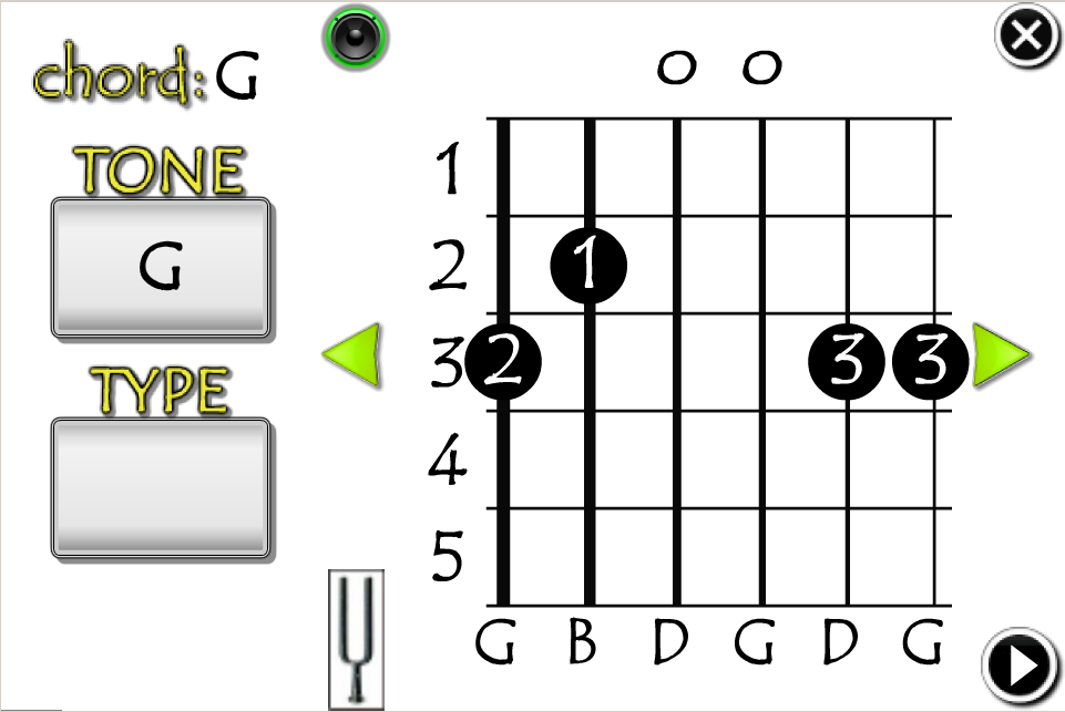Android application Guitar Chords Full screenshort