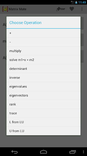 【免費教育App】Matrix Mate (Calculator)-APP點子