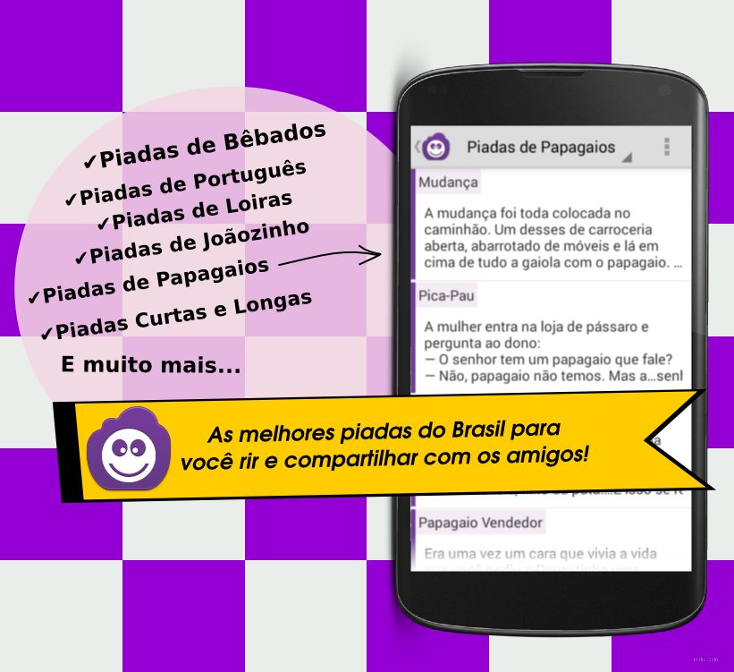 Android application 2000 Piadas Engraçadas Brasil screenshort