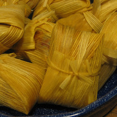 Maplelicious Sweet Tamales with Guajillo-Chocolate Sauce