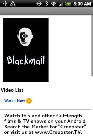 Blackmail Movie