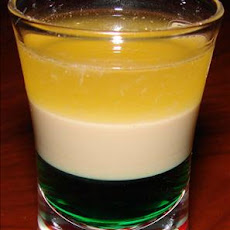Irish Flag Layered Shot