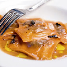 Lobster Ravioli with Lobster Vinaigrette