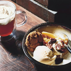 Honey-Caramel Ice Cream Sundaes with Apples