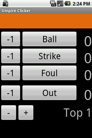 Umpire Clicker