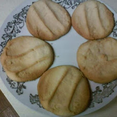 Chicago Public School Cafeteria Butter Cookies