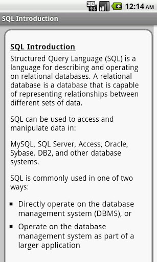 【免費書籍App】SQL Pro Quick Guide-APP點子