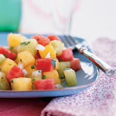 Picante Three-Melon Salad