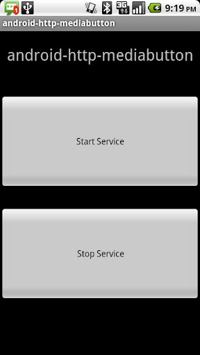 android-http-mediabutton for android screenshot