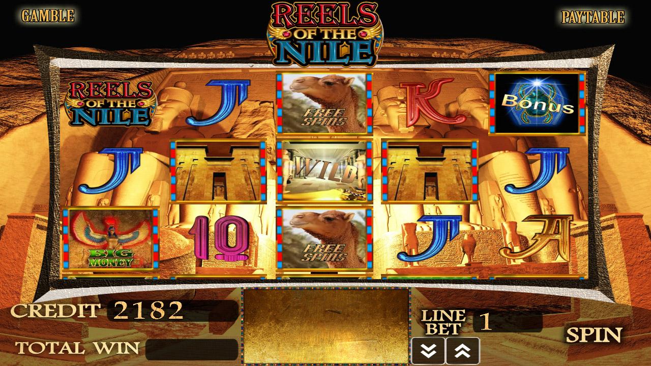 Android application Reels Of The Nile Slot Machine screenshort