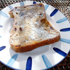 Orange French Toast Made With Cinnamon Bread