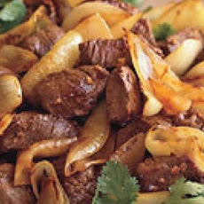 Beef and Onion Stir-Fry
