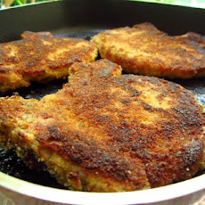 Garlic & Parmesan Crusted Pork Chops