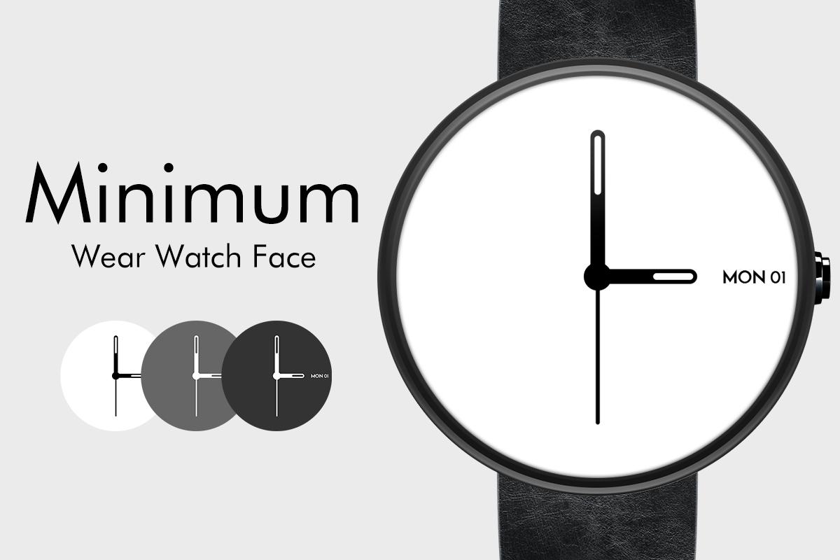    Minimum Wear Watch Face- screenshot  