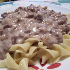 Easy, Creamy Hamburger Stroganoff