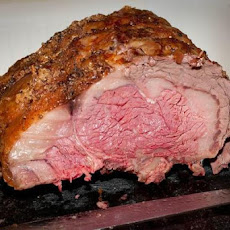 Roast Prime Rib au Poivre