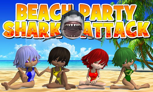 【免費街機App】Beach Party Shark Attack-APP點子