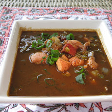 Rabbit and Tasso Gumbo