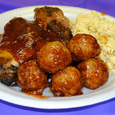 BBQ Chicken Meatballs