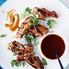Chicken Wings with Molasses Barbecue Sauce