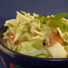 Garlic Coleslaw (Col Con Aderezo De Ajo)