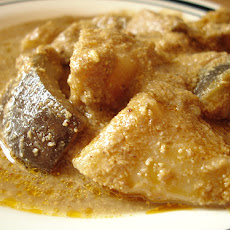 Eggplant In Curry-Coconut Sauce