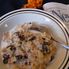 Crock Pot Fruited Oatmeal