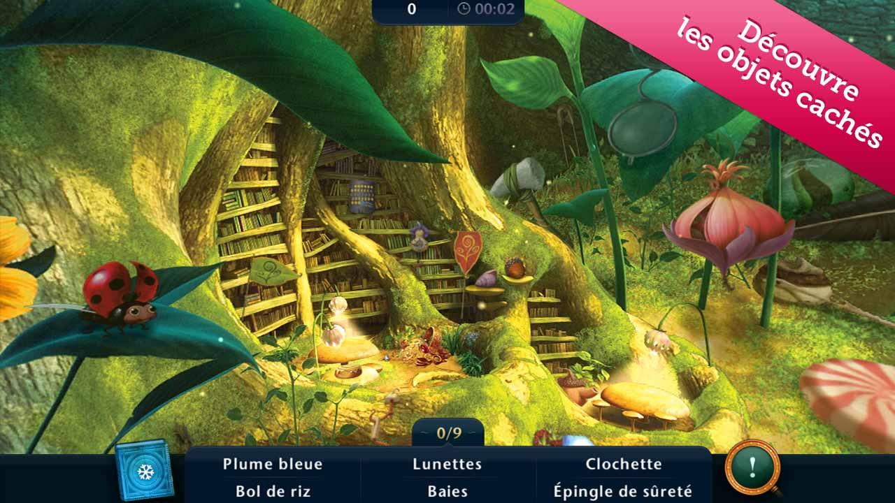 Android application Disney Fairies: Lost &amp; Found screenshort