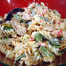 Smoked Mozzarella Pasta Salad