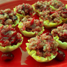 Cranberry Sausage Tartlettes